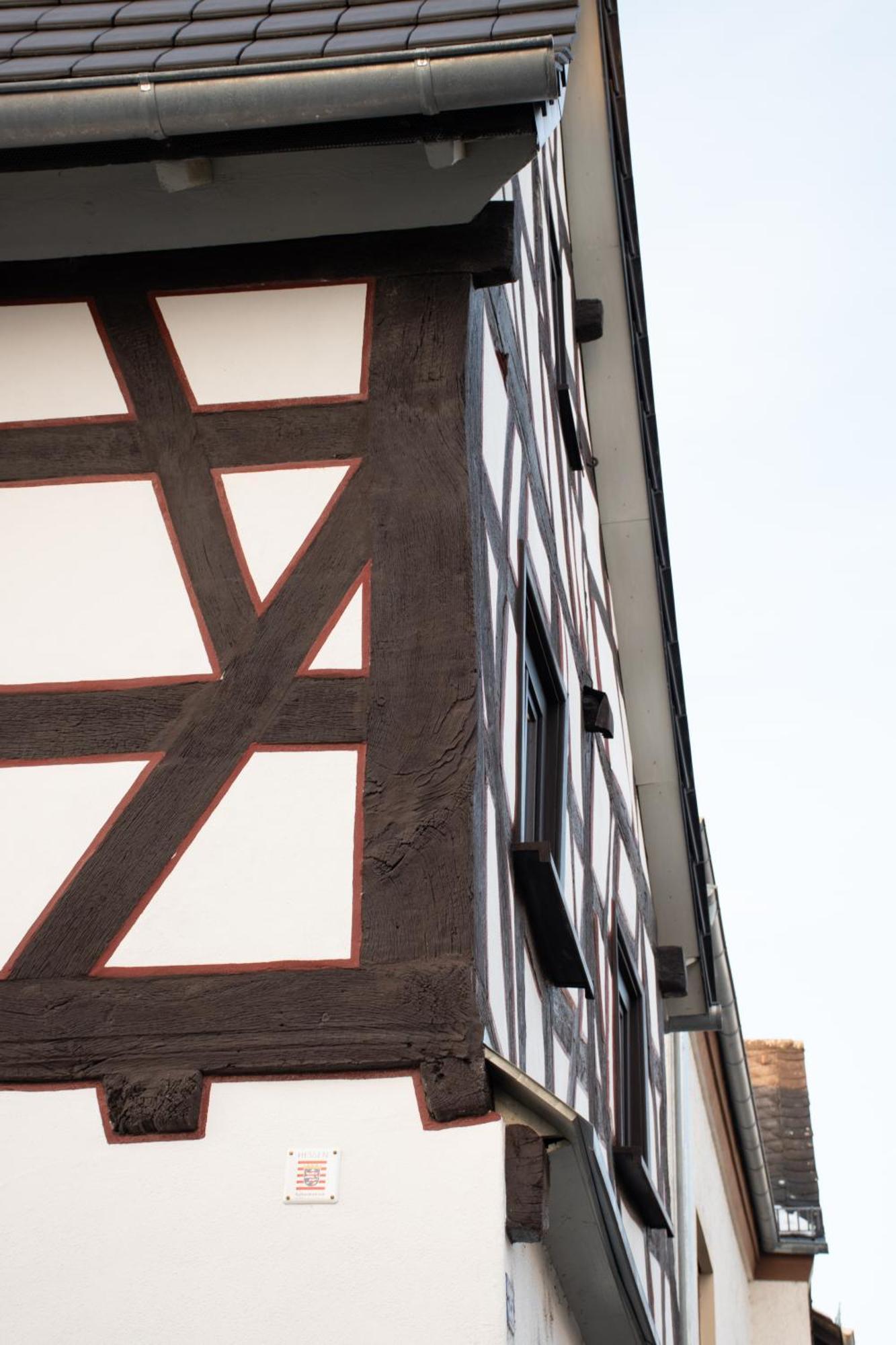 Fachwerk Ferienhaus Elz Esterno foto